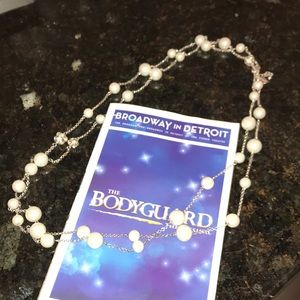 WHBM long statement necklace